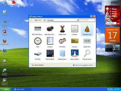 Window 7 гаджеты