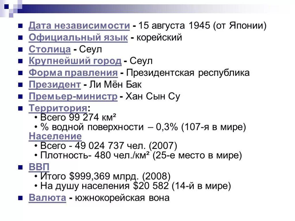 Валюта кори. Независимость Японии. Время получения независимости Японии. Форма правления Республики Корея. Год независимости в Японии.