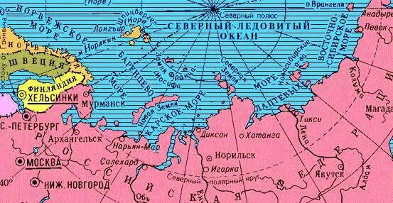 Мурманск какая параллель