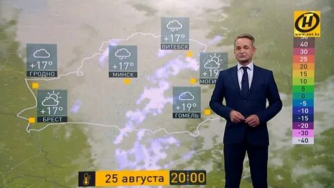 Погода на август минск