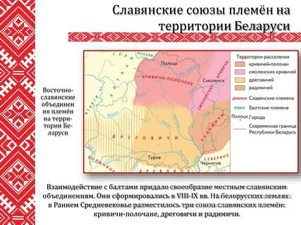 Названия племен западных славян