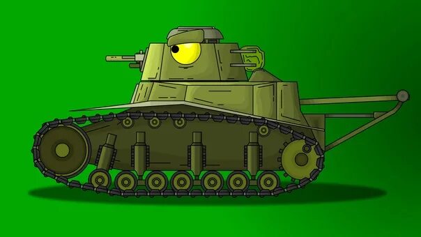 Танки Геранд мс1. МС 1 мультяшный. МС-1 танк из мультика.
