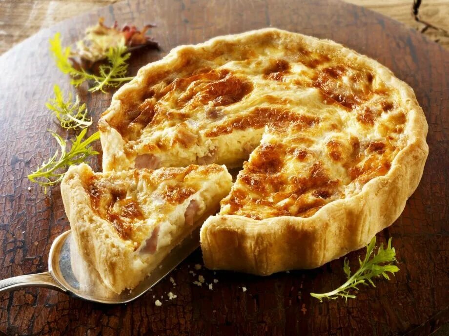 Питательный и вкусный КИШ с овощами Торты, конфеты, пироги iberia-restaurant.ru