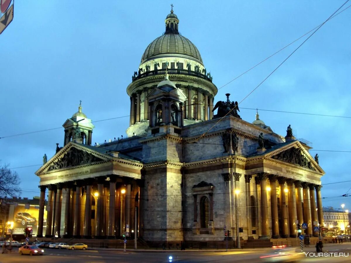 St Isaac's Cathedral в Санкт-Петербурге.