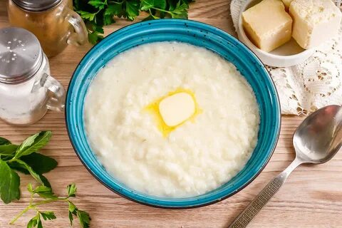 Рисовая на воде и молоке