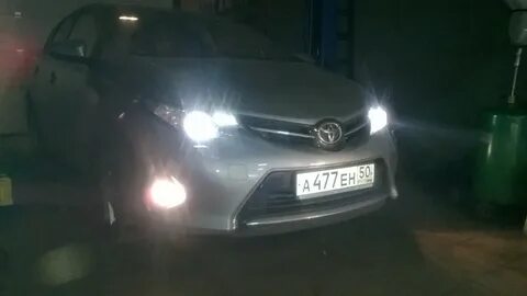 Лампы тойота королла е180