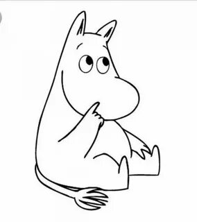 Мумий тролль рисунок