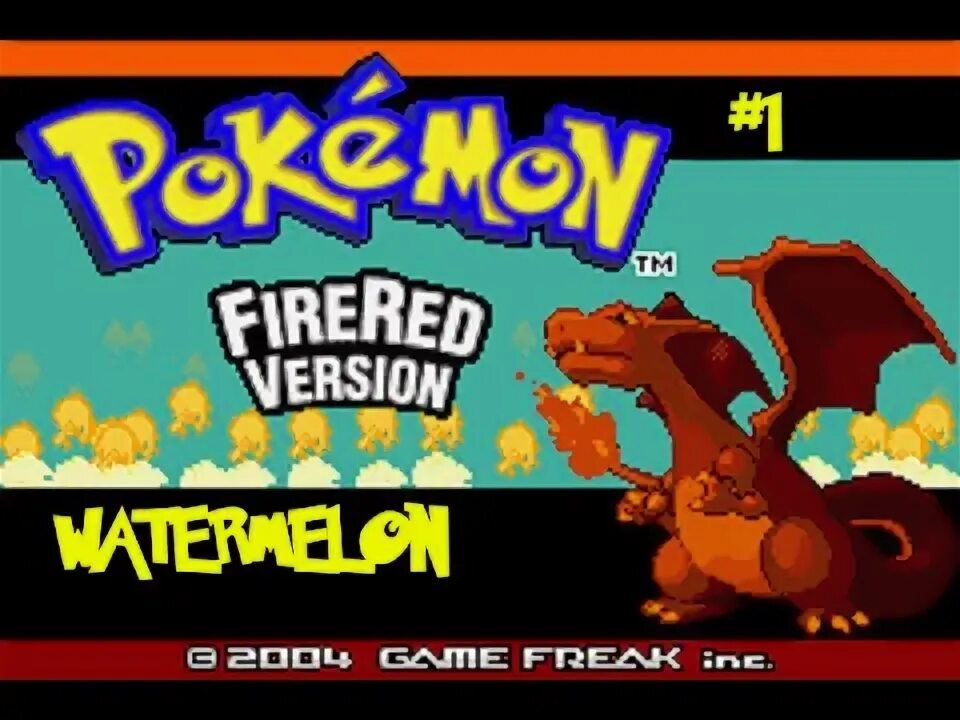 Fire red version. Fire red version