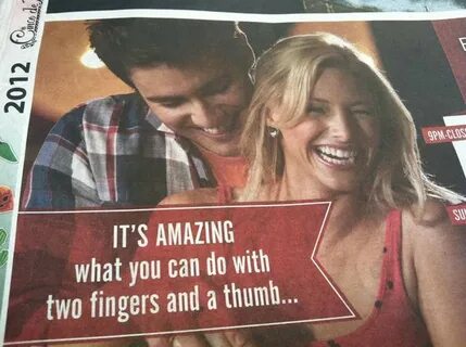 Put two fingers up if you’re down to fuck