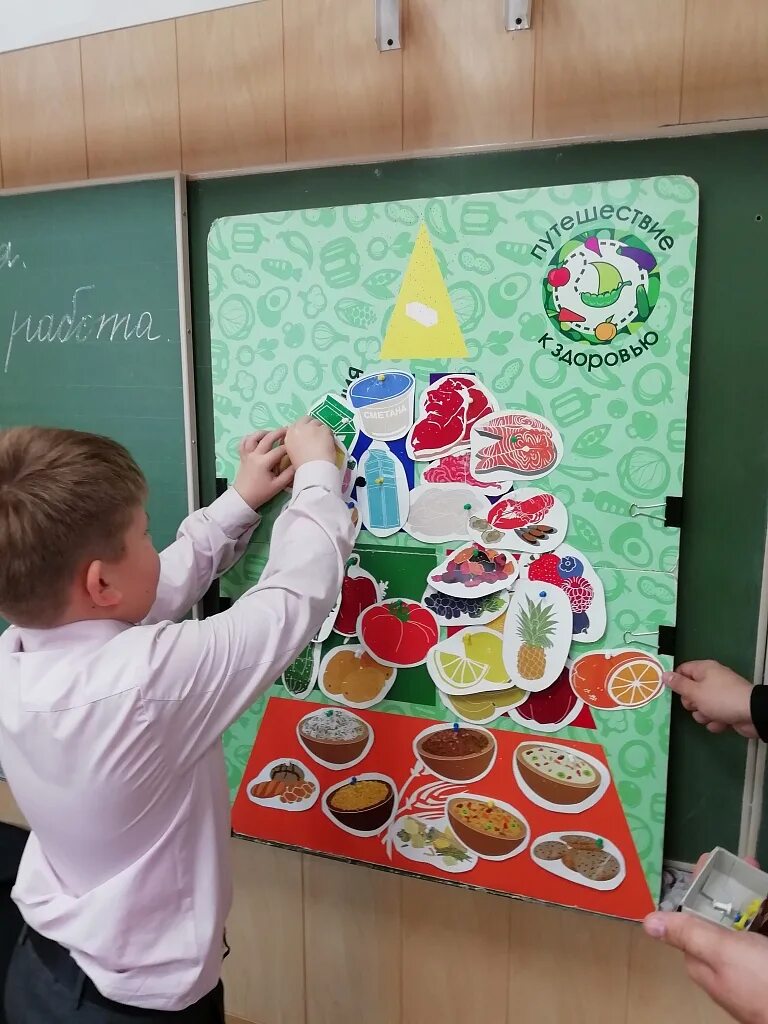 Занятие здоровая пища