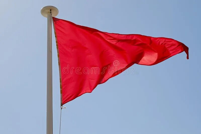 Flag is a red flag