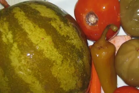 Рецепт бочковых арбузов целиком
