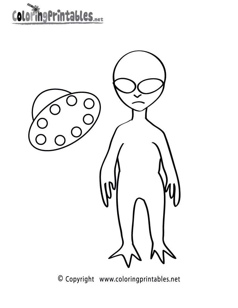 Как нарисовать пришельца
