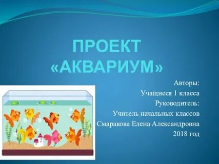 Аквариум технология