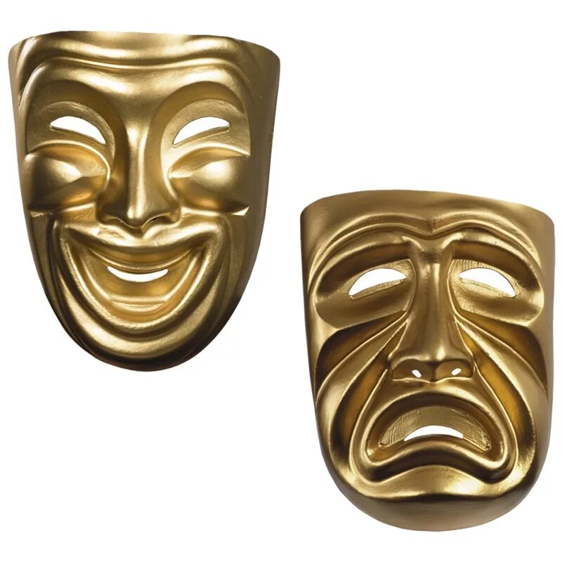 Театральные маски. Актерские маски. Маска трагедии и комедии. Театральные маски комедия и трагедия.