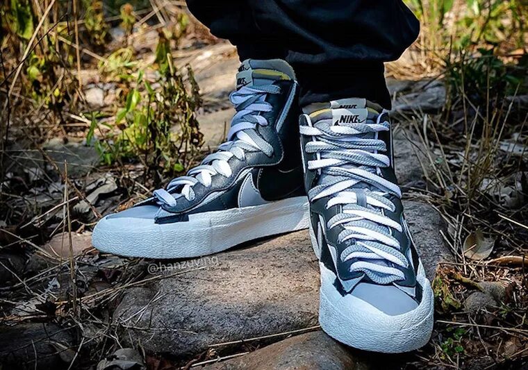 Nike Blazer x Sacai. Nike Blazer Sakai. Nike Blazer Mid Sacai. Nike Blazer Mid Sacai Black Grey. Nike sacai blazer