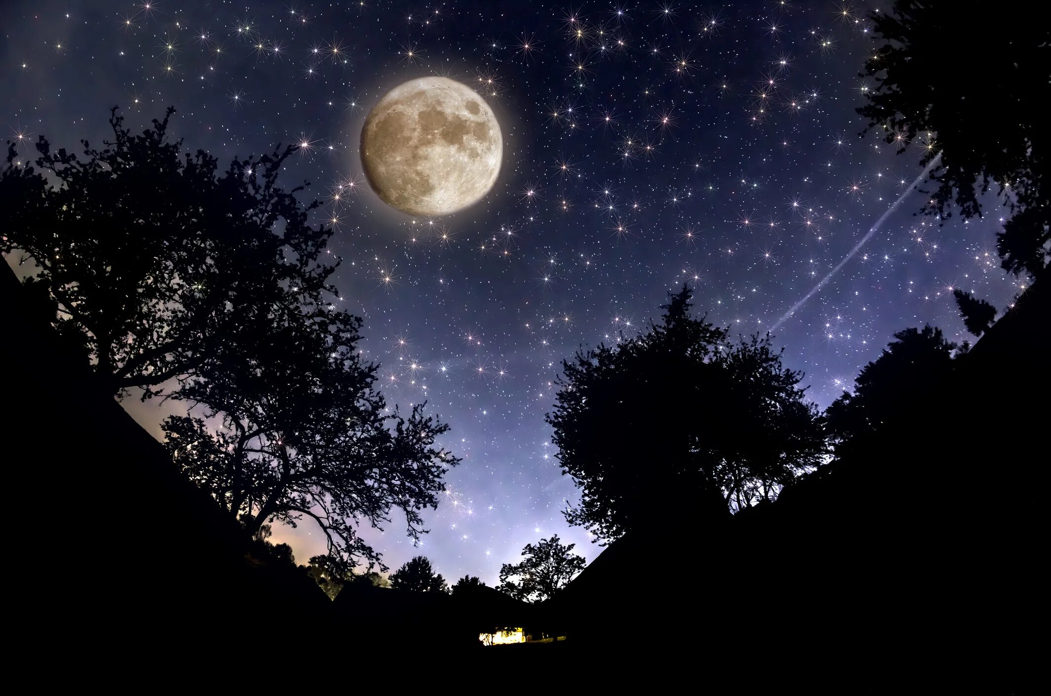 Самый прекрасный месяц. Луна и звезды. Звездное небо с луной. Ночное небо с луной. Лунное небо.
