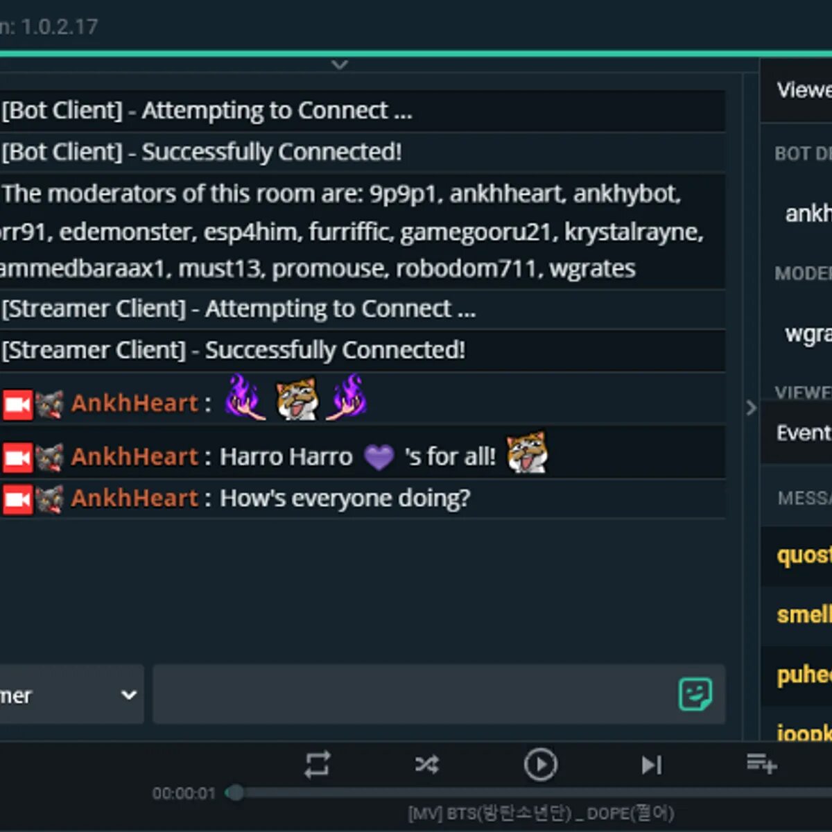 Модуль бот. Streamlabs bot. streamlabs chat box. фото фаст коннект для бота. как выглядит hardbot разработчик null.
