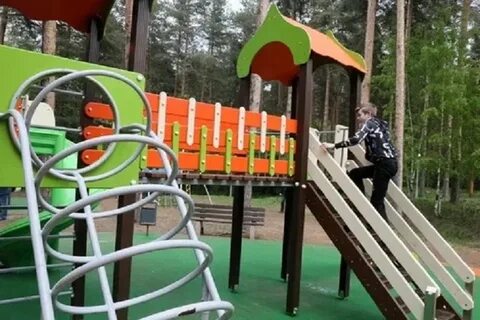 Городок детский открытие