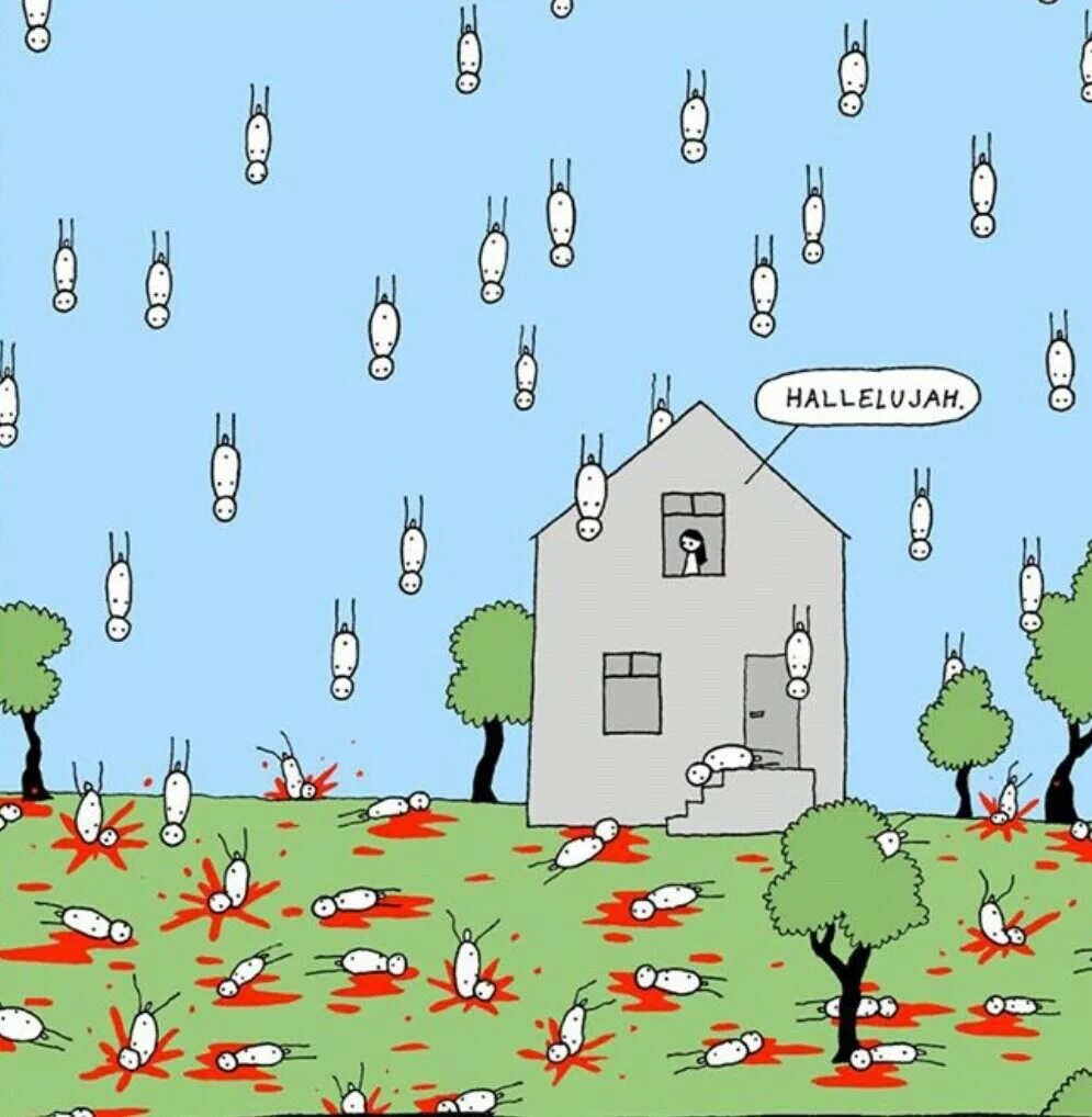 The rain is going now