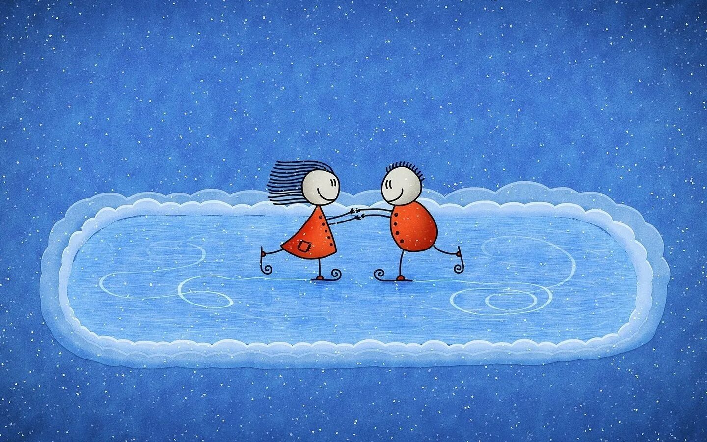 первый день зимы креативные картинки