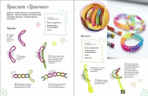 Схемы для резинок плетения для начинающих