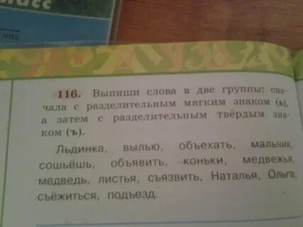 Выпиши слова мужского рода