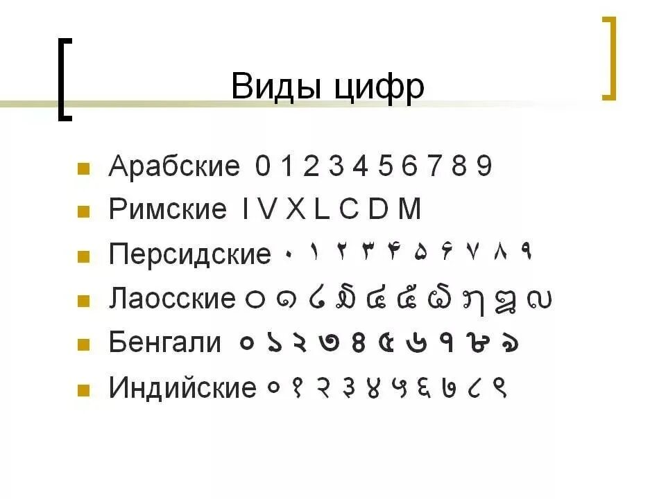Какие цы