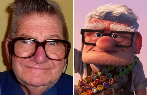 Люди похожие на мультяшных героев. Мэтт дэймон и уолберг. Похожий наверх. Мэтт бомер похож на генри кавилла. Люди похожие на мульт персонажей.