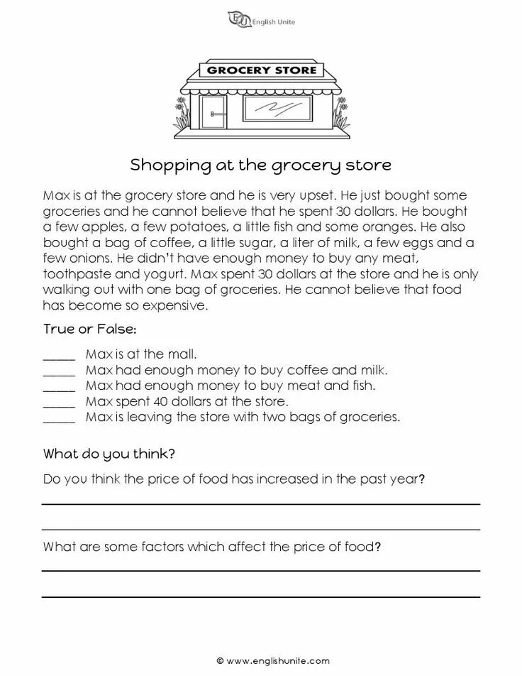 Read the text going shopping. Shops reading comprehension. shopping reading comprehension. текст reading comprehension:shopping at the mall. reading about shopping.