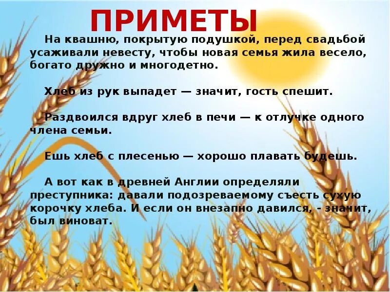 Приметы о работе. Приметы о хлебе. хлеб всему голова. тема хлеб. хлеб для детей.