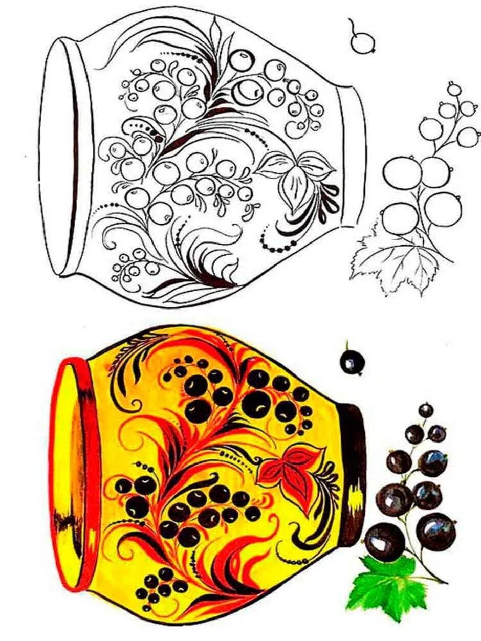 Хохлома раскраска. Хохломская роспись раскраска для детей. Раскраска "хохломская роспись". Полхов-майданская роспись посуда. Хохлома раскраска для детей.