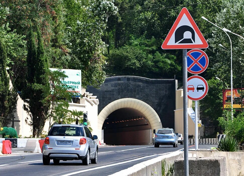 31 тоннель. 2. тоннель. 3. въезд в неосвещенный тоннель.
