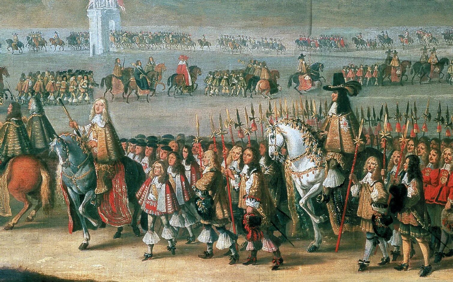 Coronation of Charles II. Англия 1660. Королевская власть в Англии 17 век.