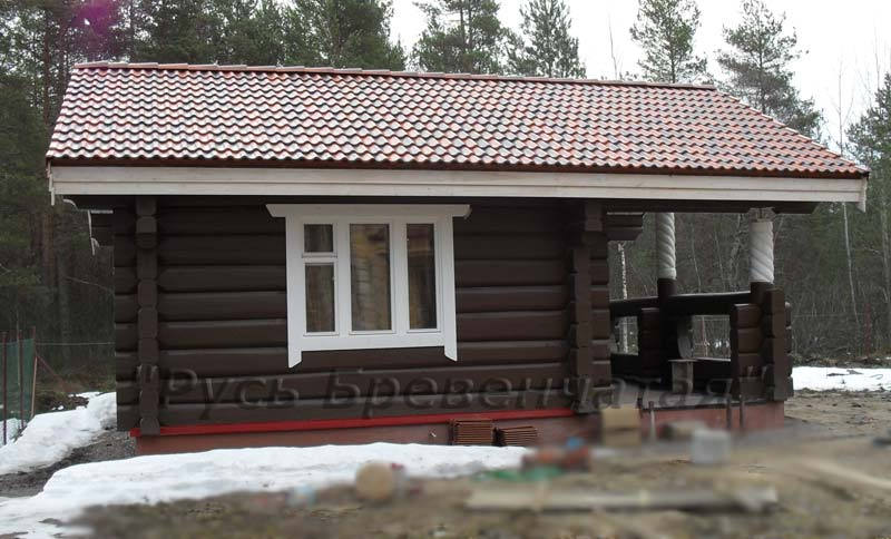 Баня из лафета проекты и цены Сруб из лафета хвойных пород в Калужской области Блог "Частная архитектура"