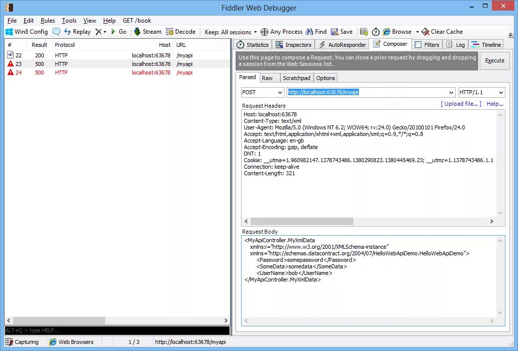 Asp xml