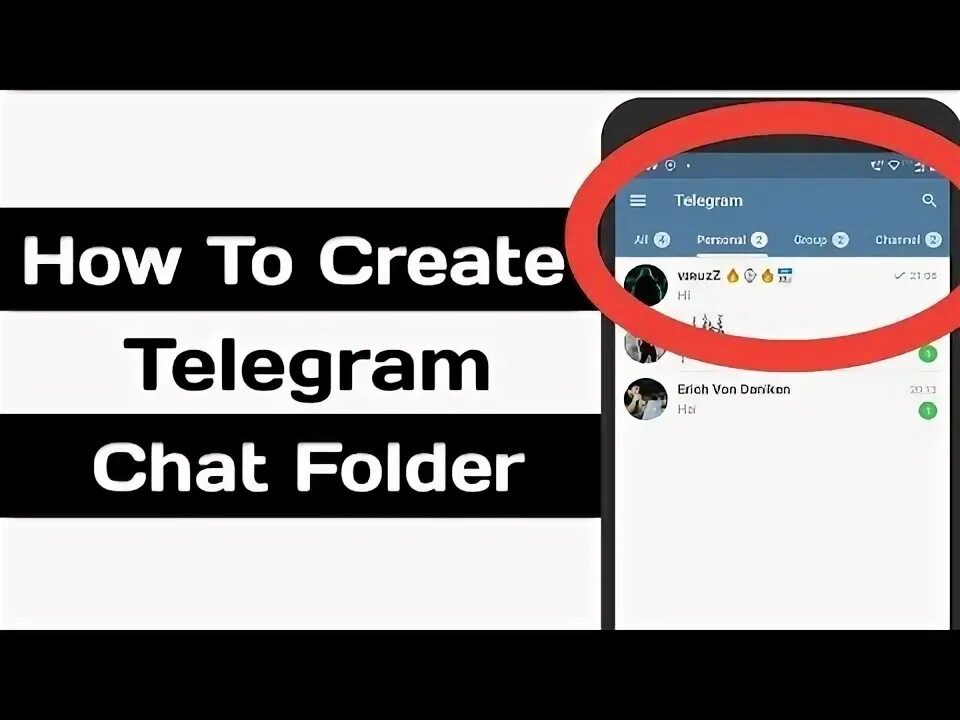 Chat folders. Chat Telegram creat Groups.