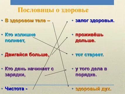 Пословица в здоровом теле