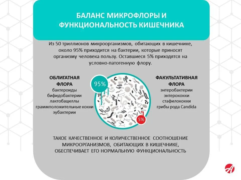 Структура нормального микробиома не соответствует норме
