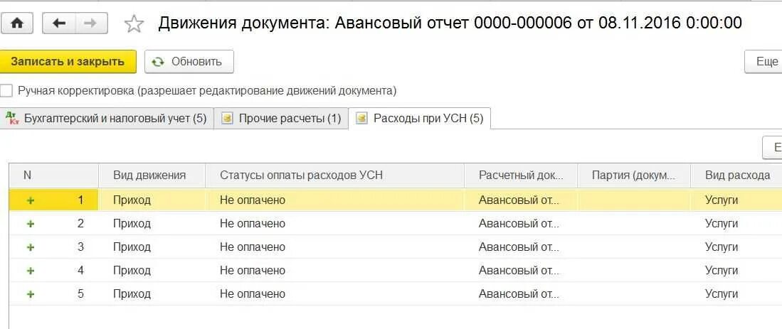 Усн за 2023 год в 1с. Отчет о доходах и расходах в 1с 8.3. Отчет расходы при УСН. Авансовый отчет по почтовым расходам. Авансовые отчеты при УСН.