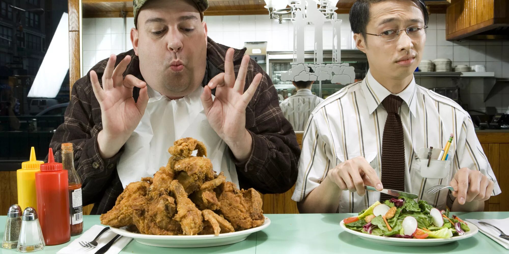 They were eating. Человек с едой. Обжорство. Человек с большим количеством еды.