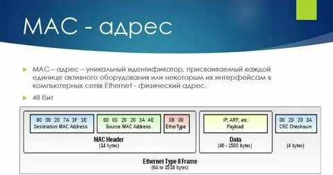 Check mac address