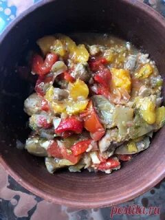 Рагу из баклажанов с мясом