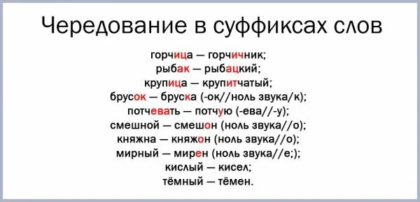 Слова с чередующимися морфемами. Чередование гласных и согласных в суффиксах примеры. Черелрвание соглачких. Чередование согласных в корне слова. Чередование в суффиксах примеры.