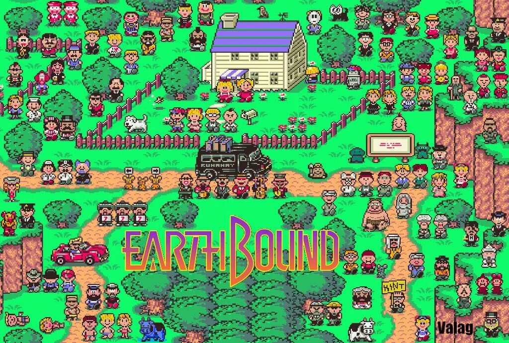 Earthbound игра. Mother игра 1989. Игры похожие на Earthbound.