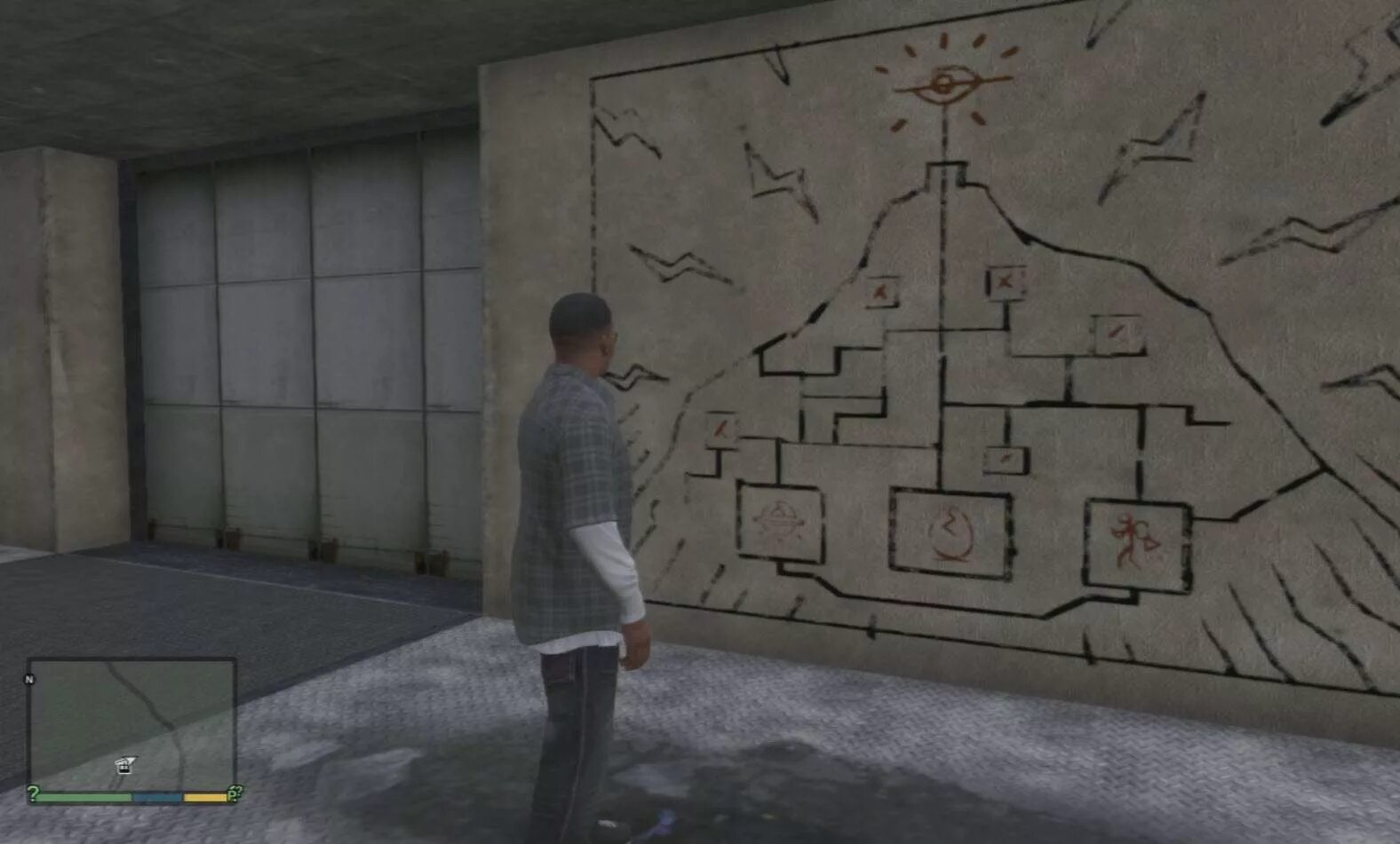 Бариквдность стейшон. Пасхалки в гта 5. Gta 5 тайна. Gta 5 тайна. Секретные нычки в гта 5.