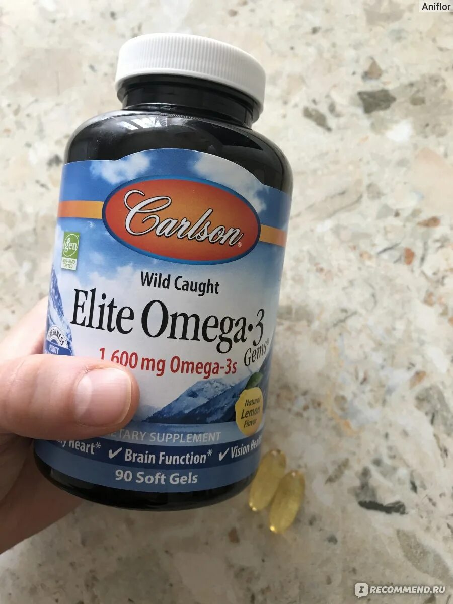 Elite omega 3 carlson