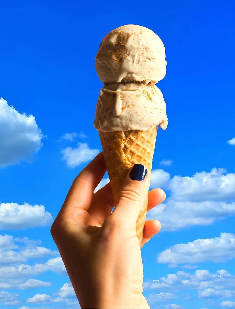 I ice cream yesterday