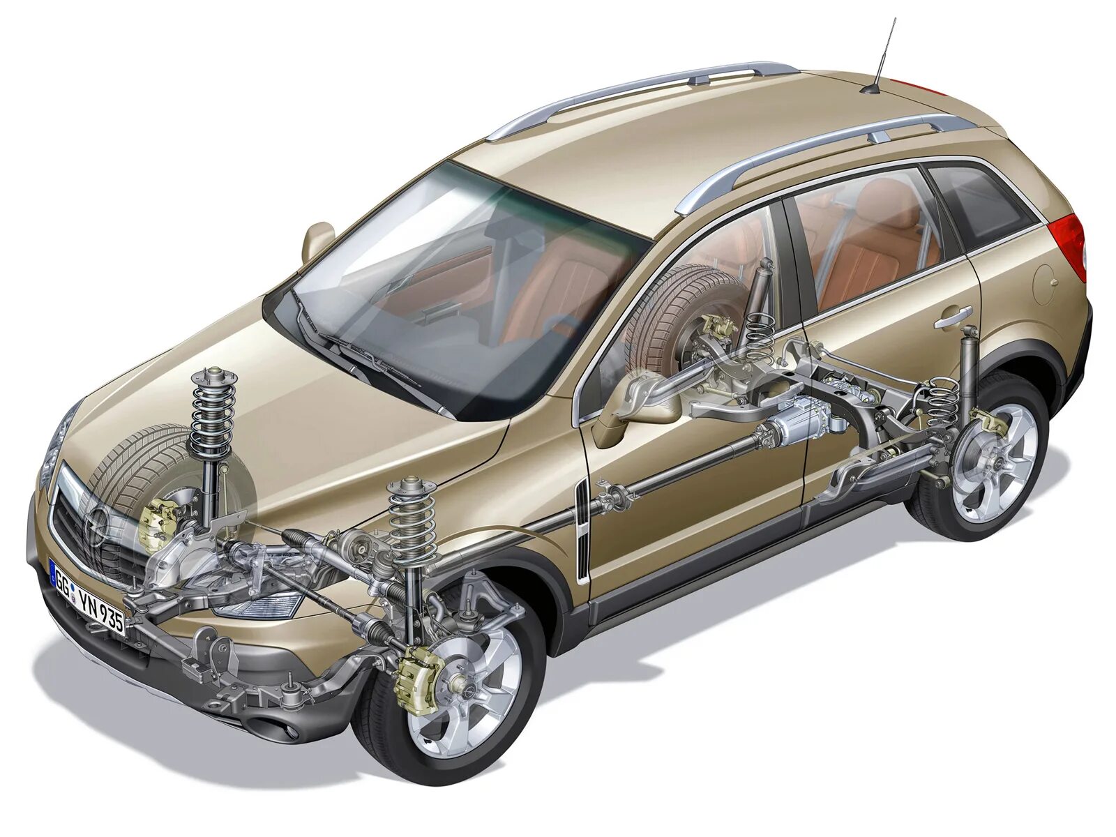 Opel полный привод. Опель Антара 2.4. Подвеска Опель Антара 2.4. Кузов Опель Антара. Опель Антара система полного привода.