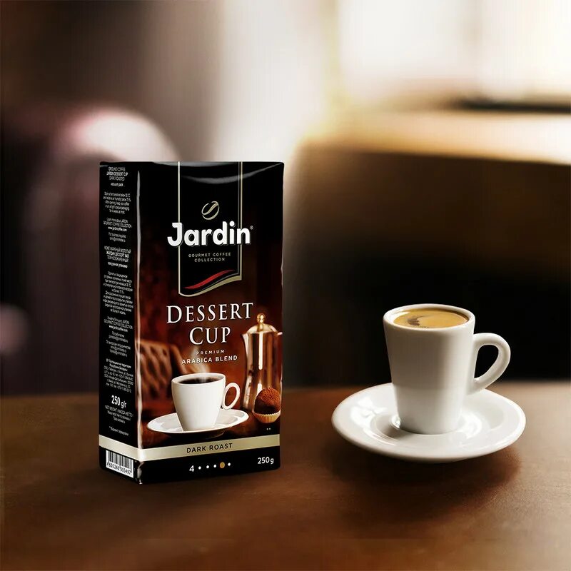 Кофе десерт кап. Кофе jardin dessert cup 250г. jardin dessert cup молотый 250г. jardin dessert cup кофе молотый 250 г. кофе jardin dessert cup 250 гр.